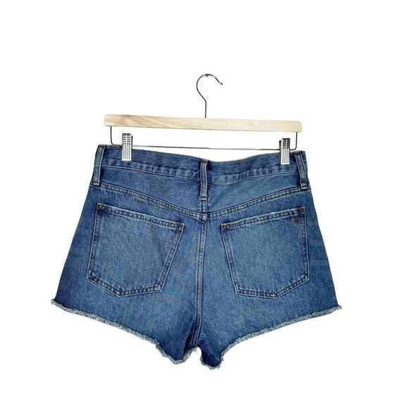 Madewell Relaxed Denim Shorts Distressed Size 25 - Picture 4 of 6